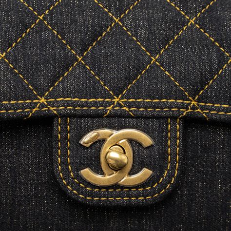 designer vault chanel|Chanel 23s Flap Bag Denim Dark Blue GHW .